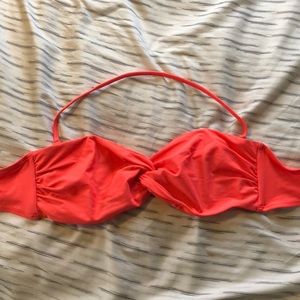 Orange/Peach bikini top